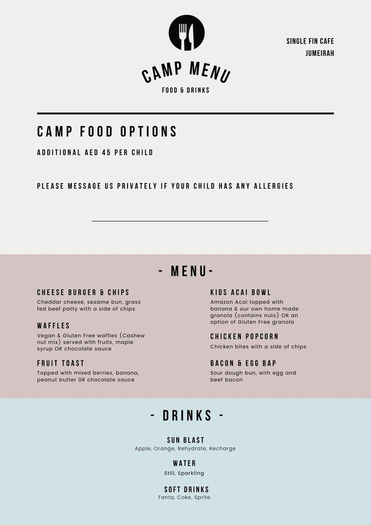 Camp Food Combo Surf House Dubai camp-food-combo-surf-house-dubai