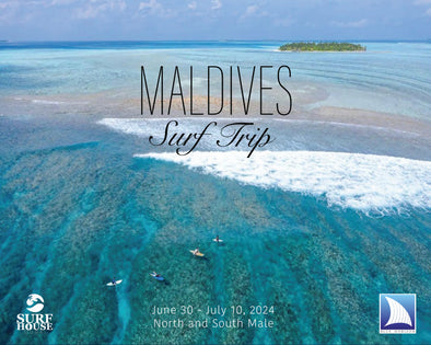 Sailing into Surfing Paradise : A Maldives Adventure
