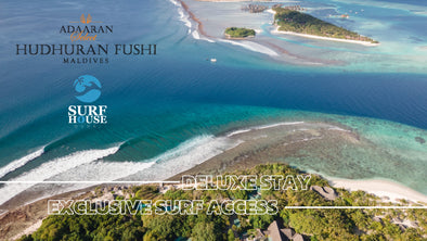 Exclusive surf access at Lohis with Adaaran Select Hudhuran Fushi Maldives