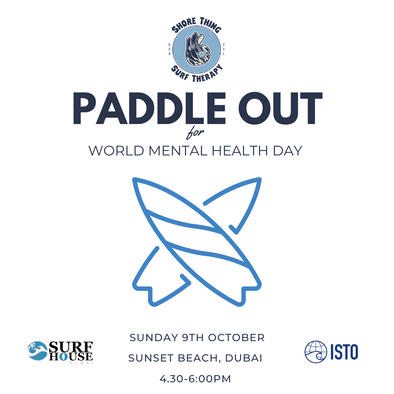Paddle Out for World Mental Health Day