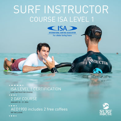 ISA Level 1 Certification - SURF INSTRUCTOR (Cost Price)